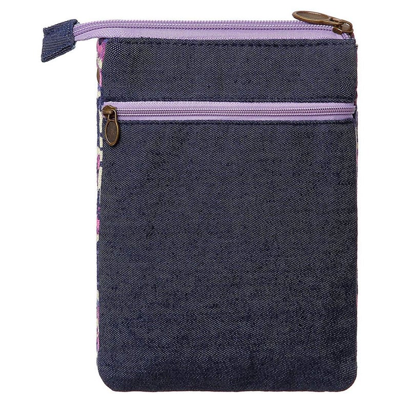 LassZone Small Crossbody Bag for Women Canvas Mobile Phone Purse Mini Shoulder Bags National Pattern Handbags Coin Pouch Wallet - Image 2